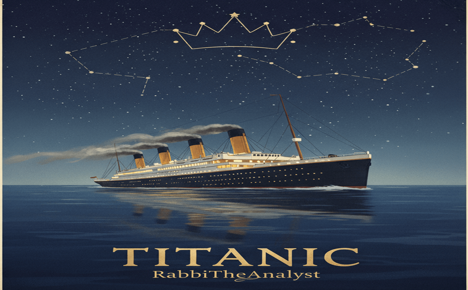 Visualization from the Titanic dataset analysis showing passenger survival statistics.